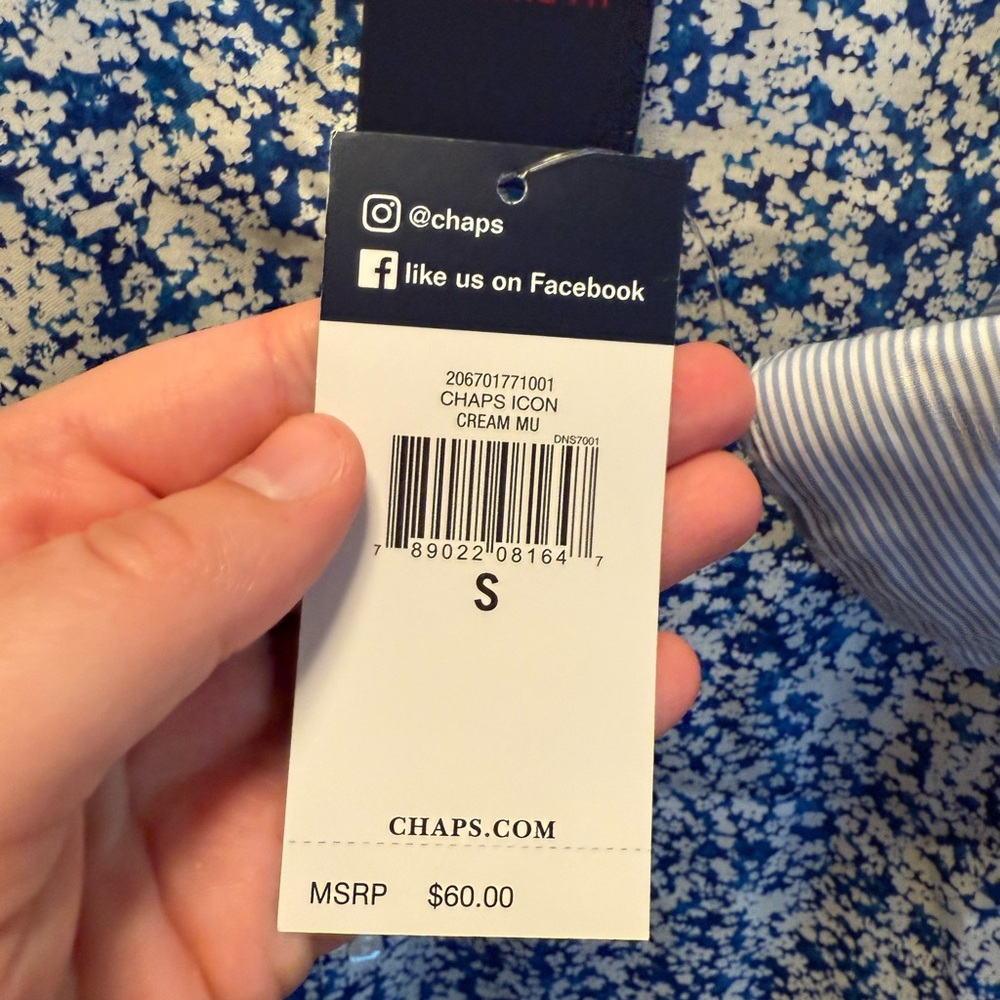 Chaps Women's Button Up Floral Shirt-New - Picture 5 of 7